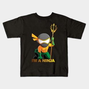 Cosplay JLA 1 x I'M A NINJA Kids T-Shirt